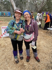 Jean and Peg at the 2022 Australian Rogaining Champs